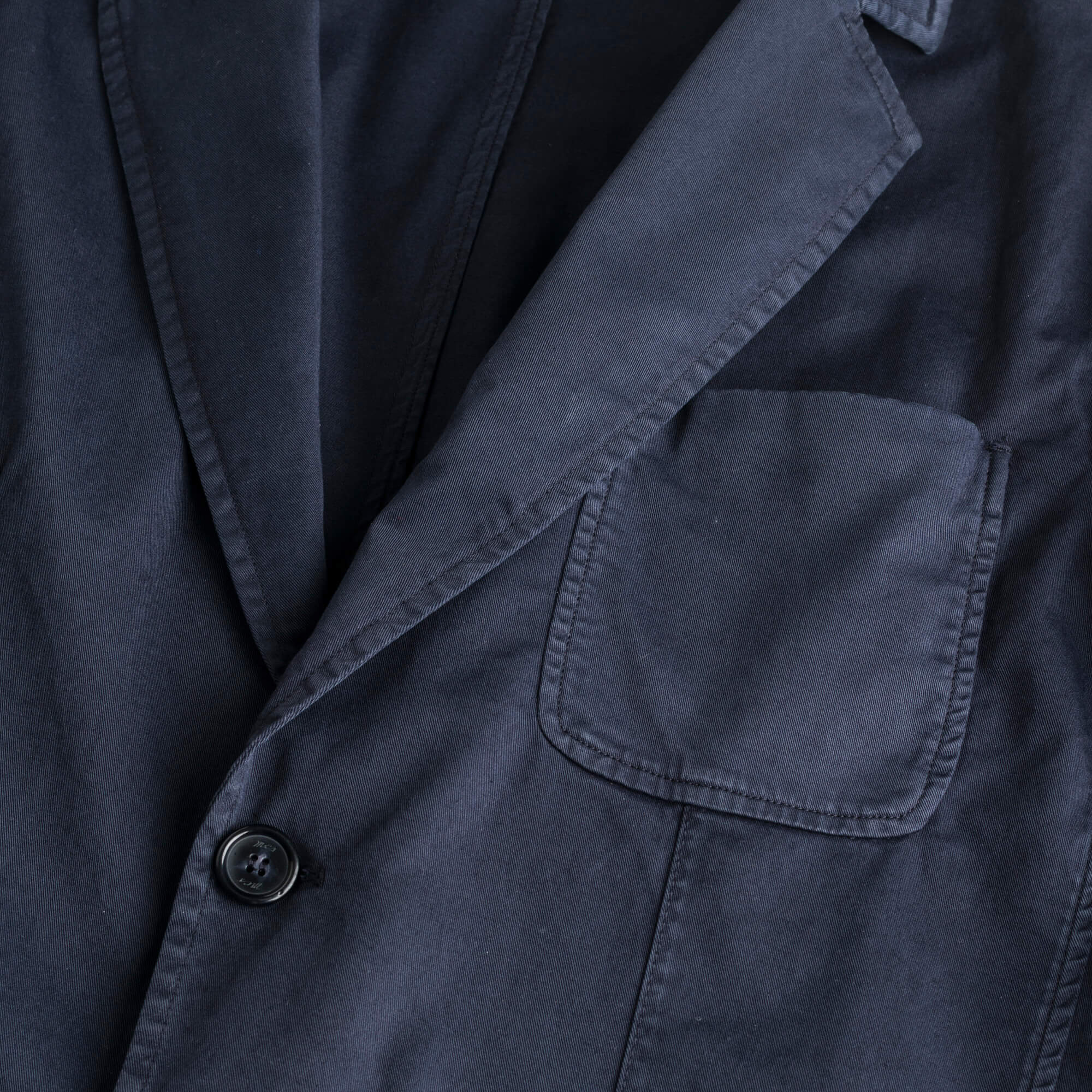 Blazer casual in cotone - Navy Blue - Image 4