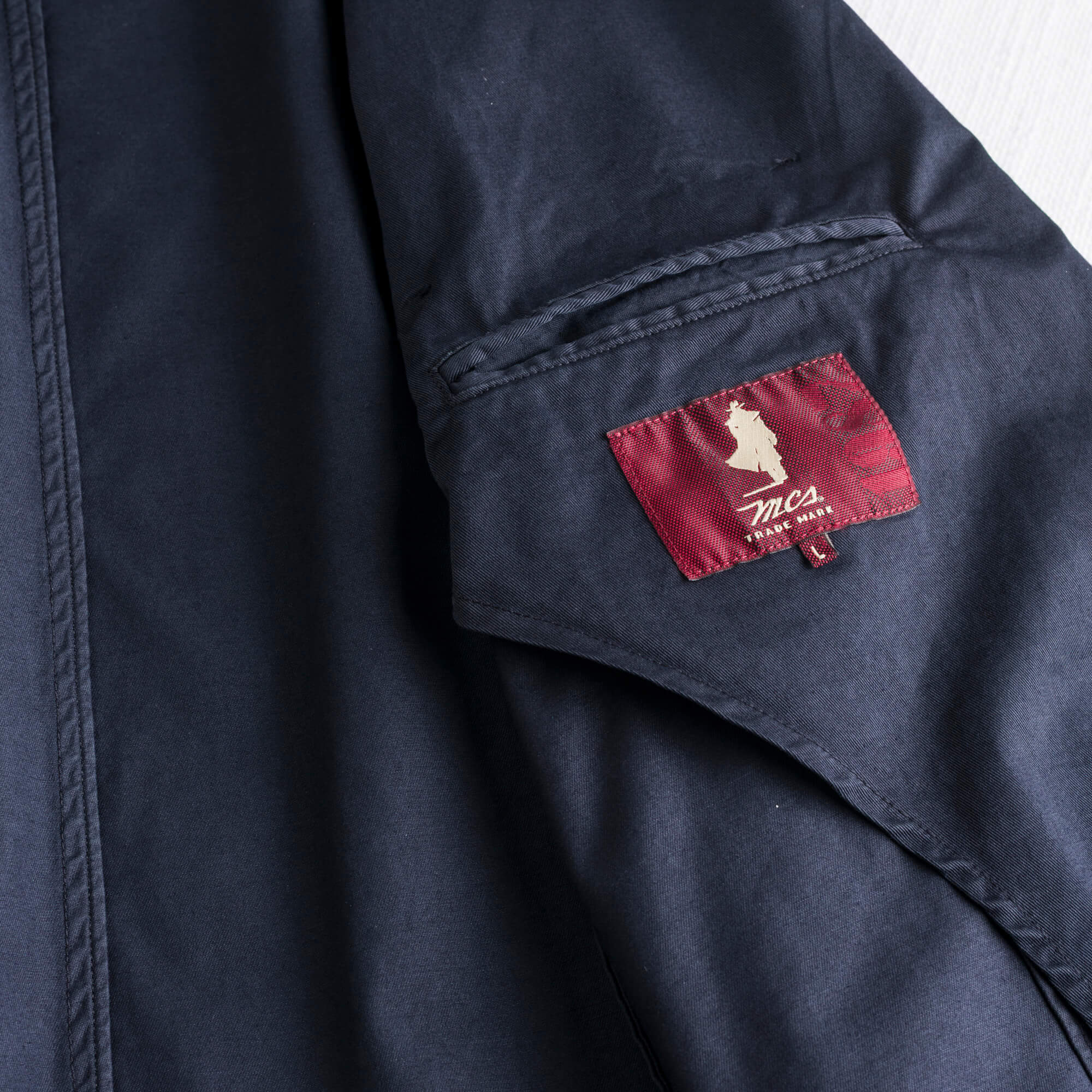 Blazer casual in cotone - Navy Blue - Image 5