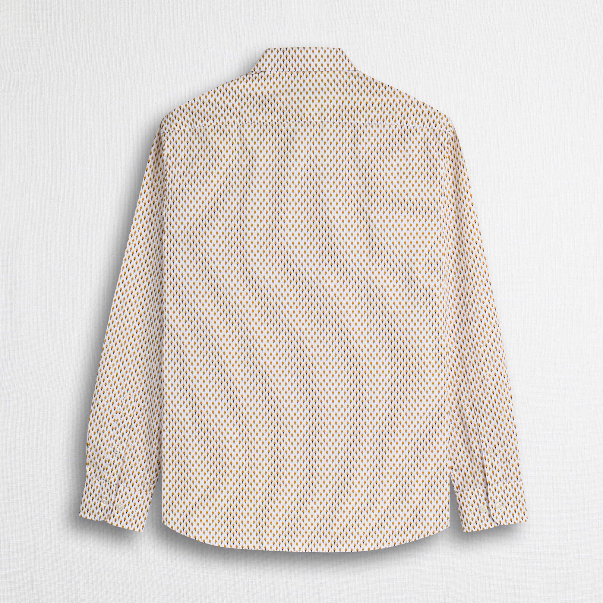 Camicia 100% cotone stampata - Yellow Print - Image 2