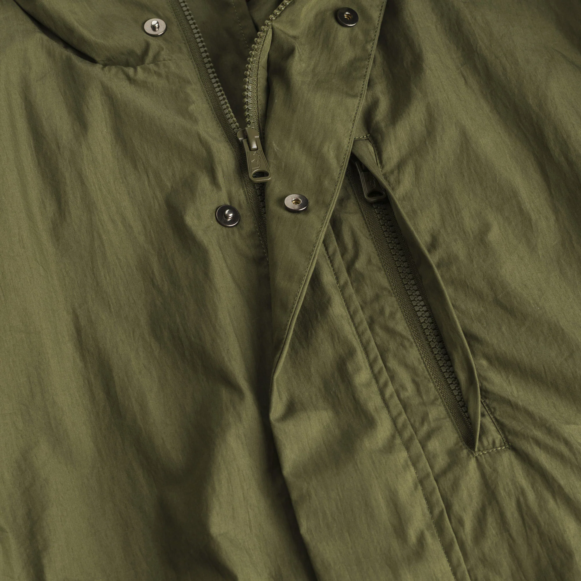 Giacca antipioggia leggera - Dark Olive - Image 4