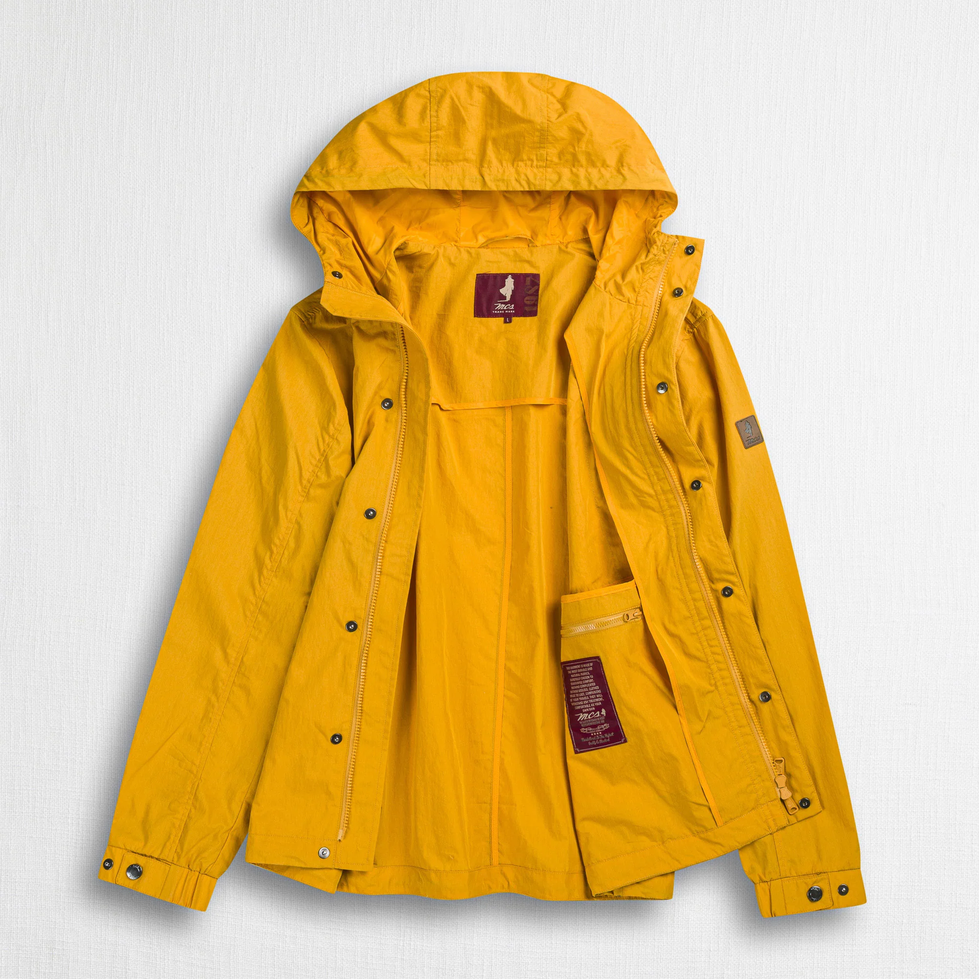 Giacca antipioggia leggera - Gold Yellow - Image 3