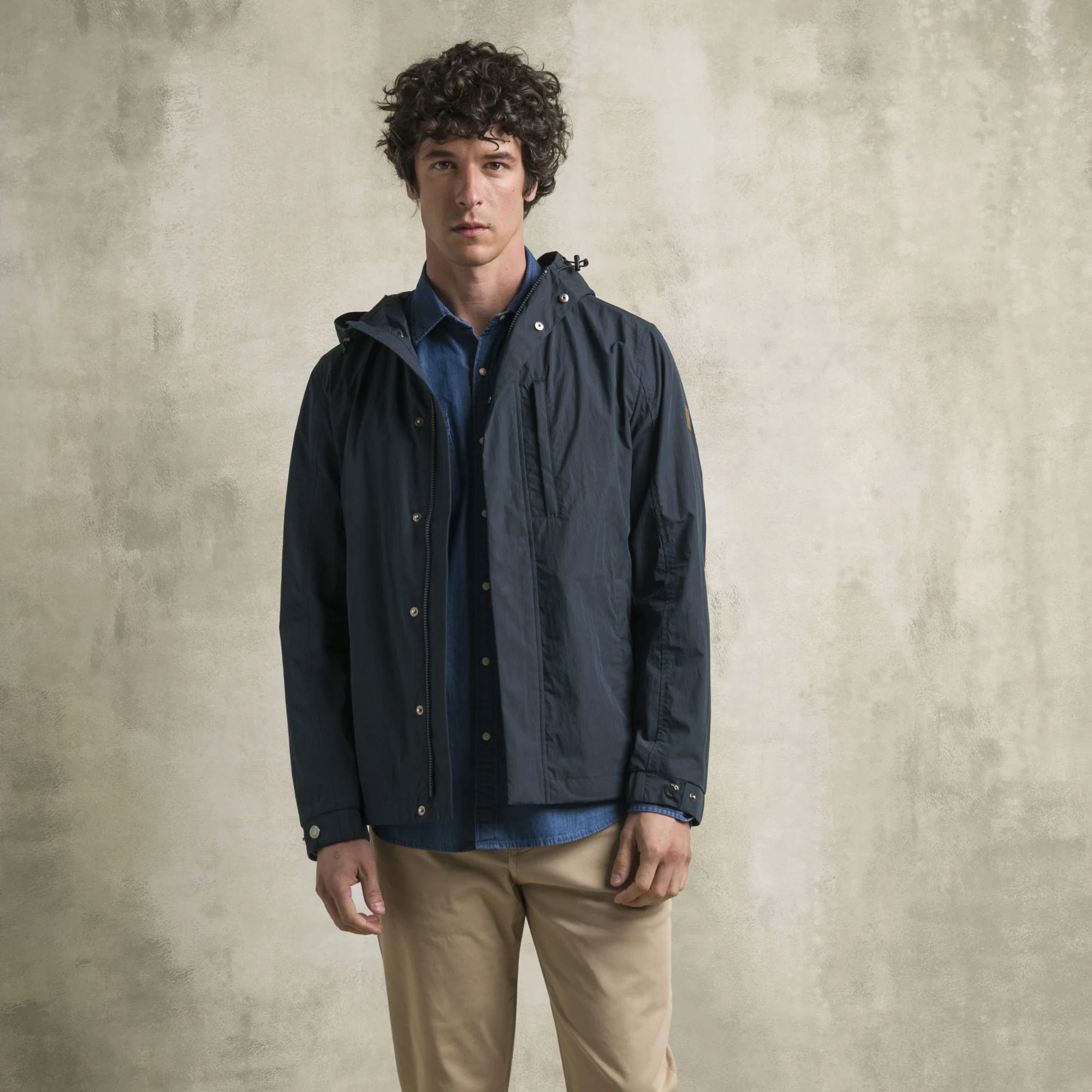 Giacca antipioggia leggera - Navy Blue - Image 6