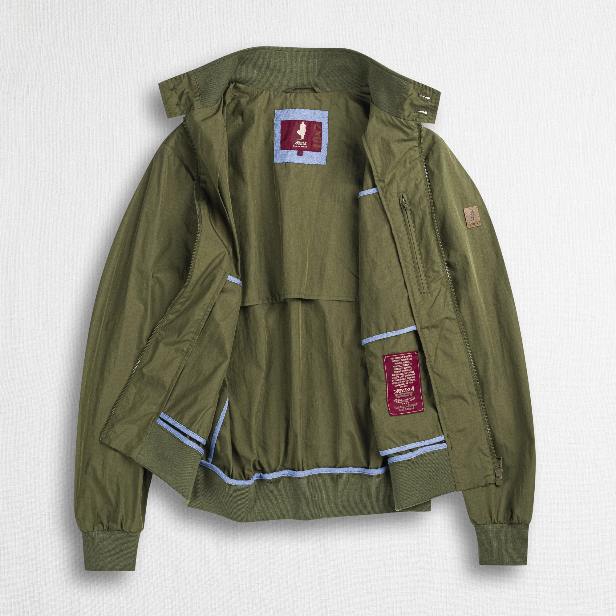 Giacca Harrington - Dark Olive - Image 3