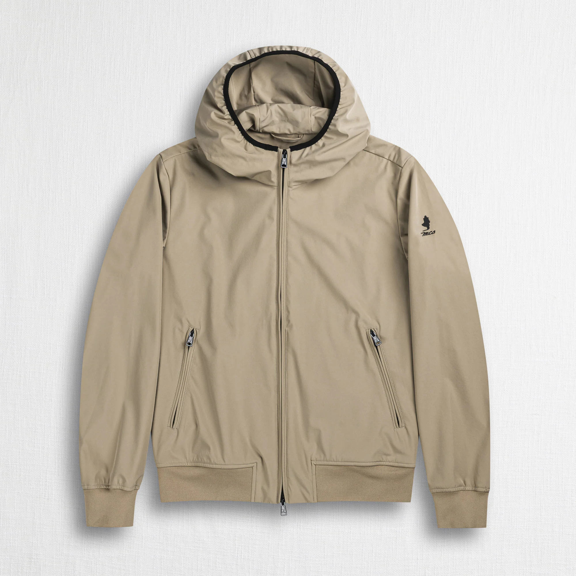 Giacca Softshell con cappuccio - Khaky