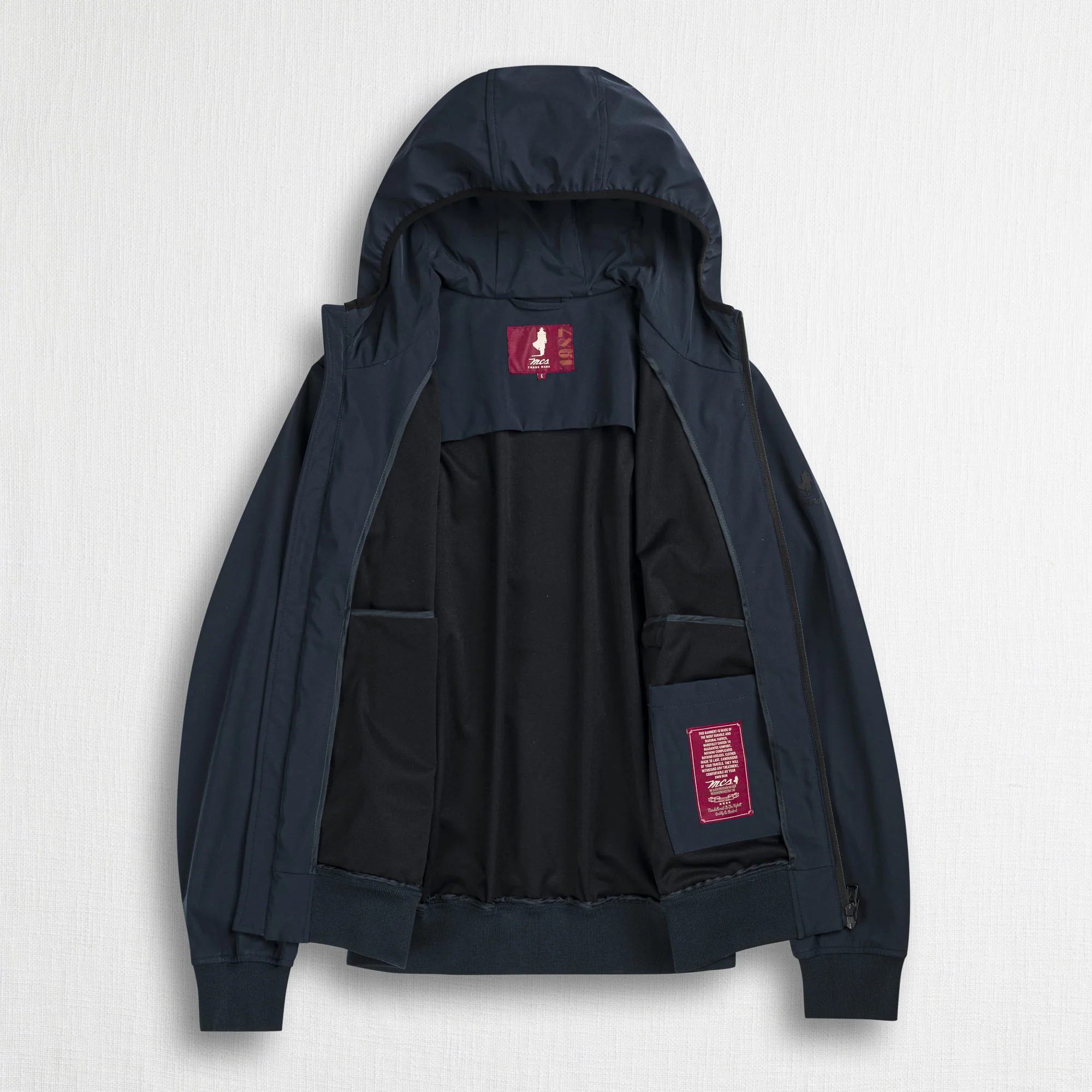 Giacca Softshell con cappuccio - Navy Blue - Image 3