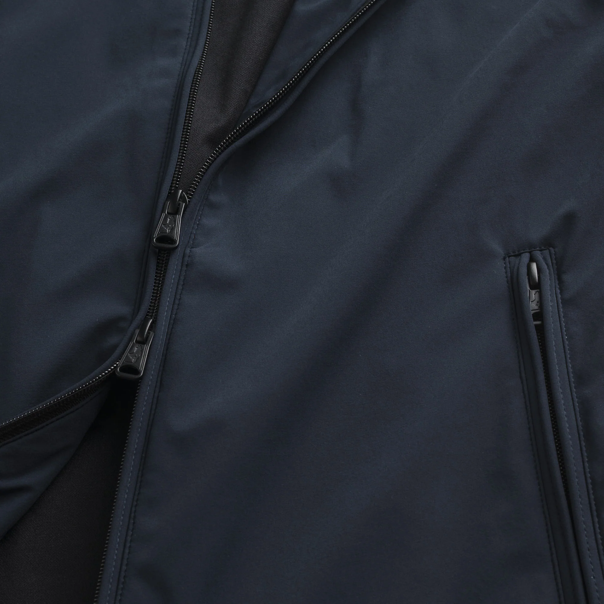 Gilet smanicato in softshell - Navy Blue - Image 5
