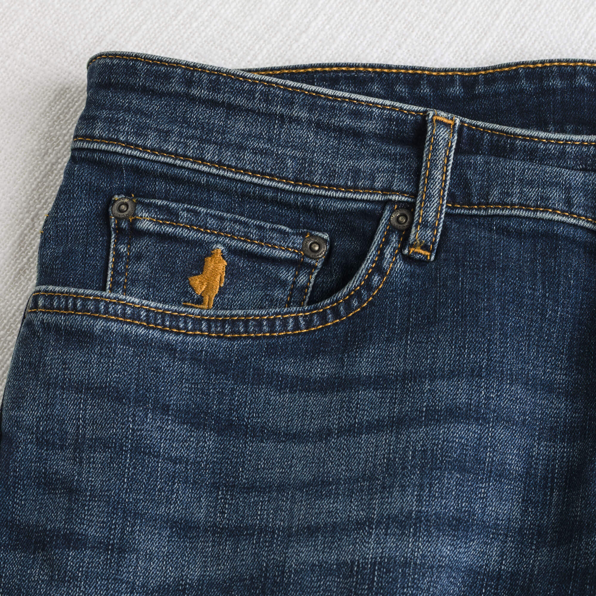 Jeans Stone Wash Regular - Indigo blue - Image 3