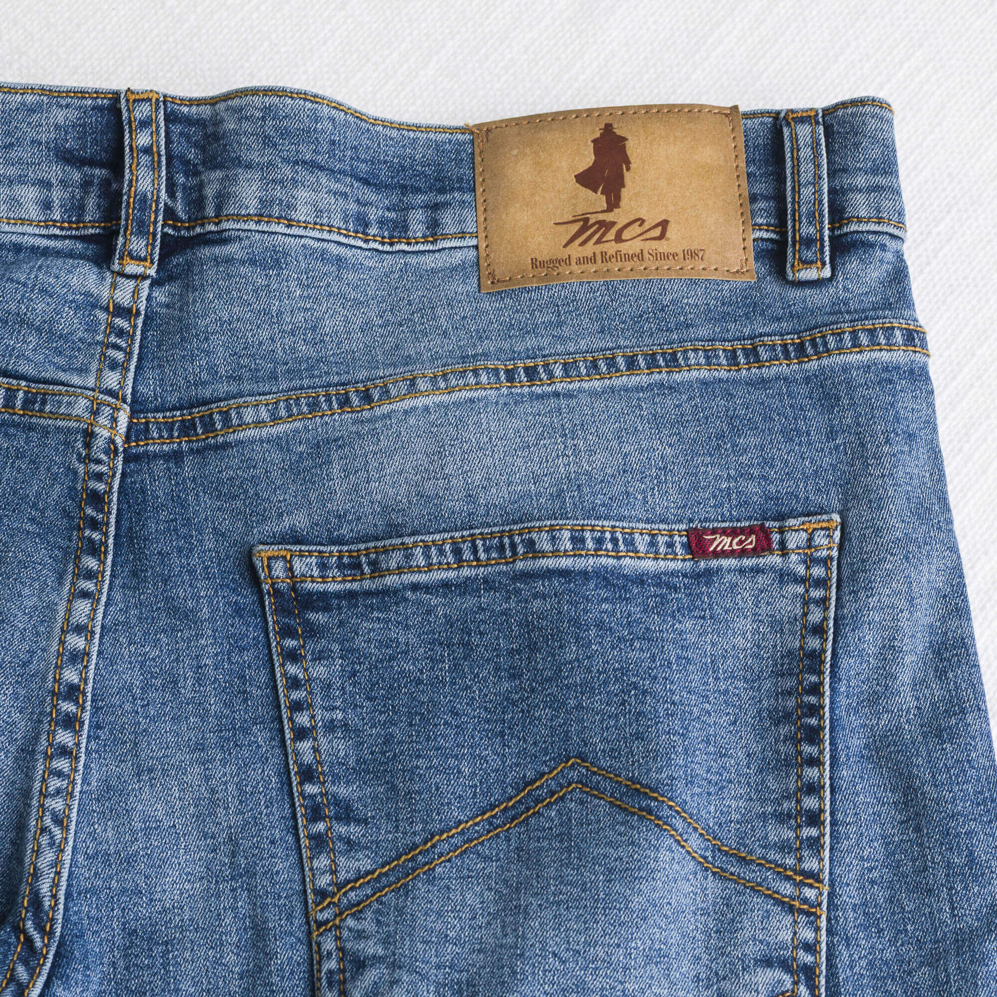Jeans Stretch Regular - Indigo mid-light - Image 5