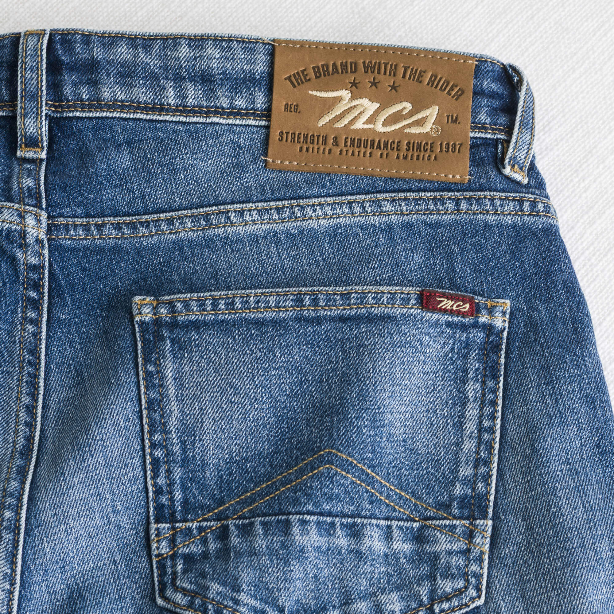 Jeans Used Paint Slim - Denim - Image 5
