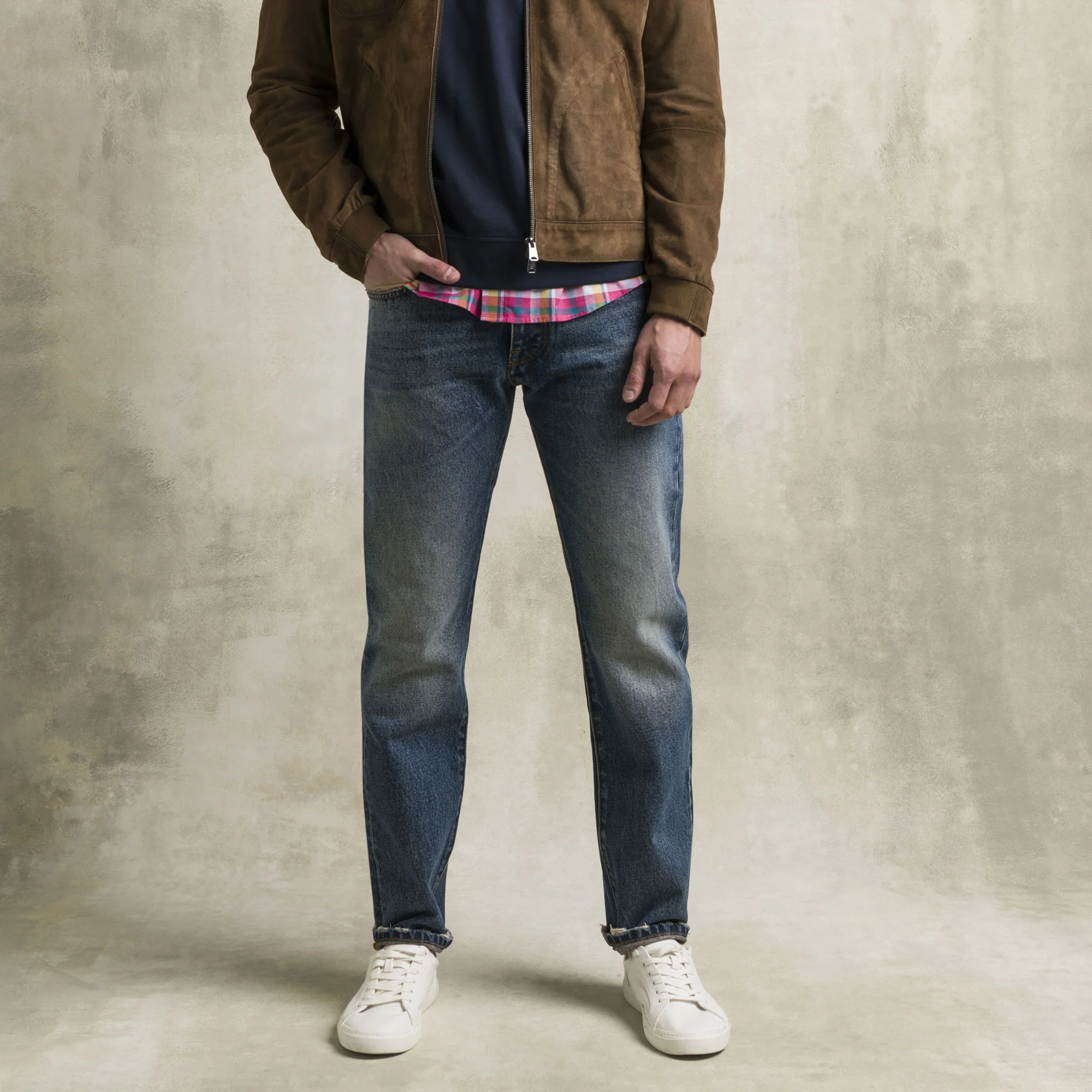 Jeans Vintage "Terre Minerali " Regular - Denim - Image 7