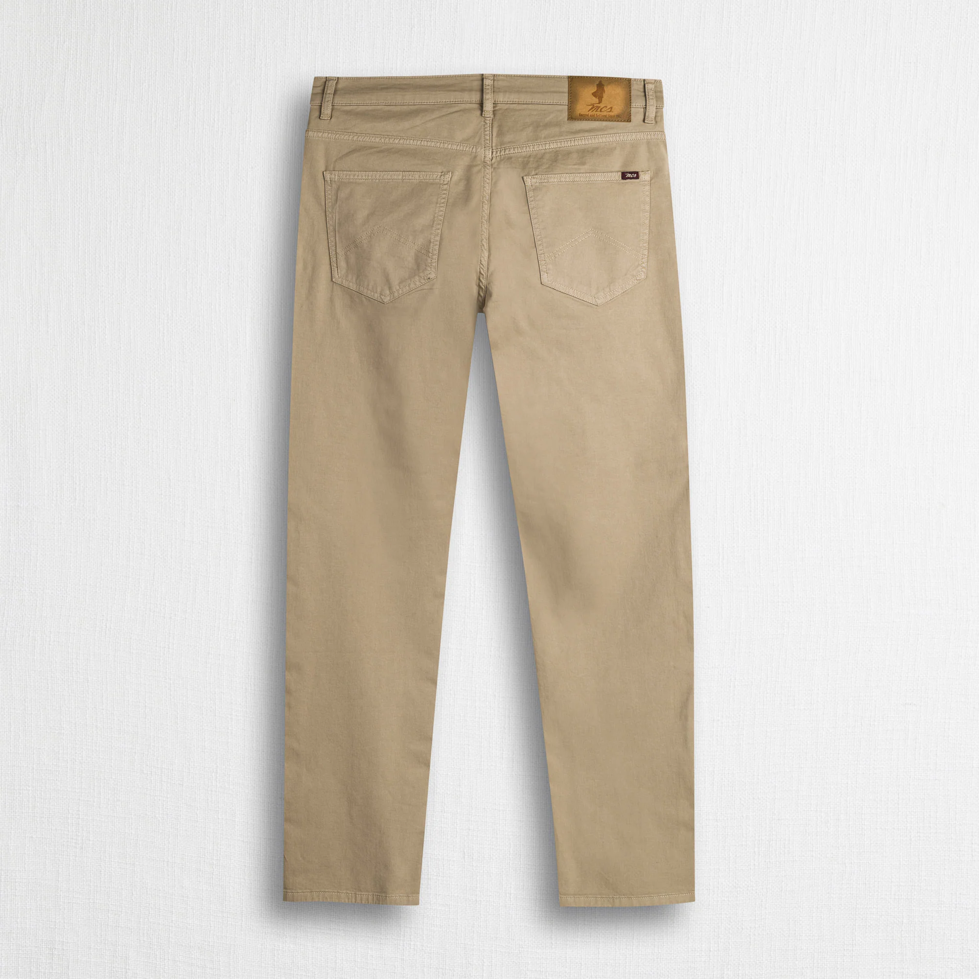 Pantalone 5 tasche in gabardina - Khaky - Image 2