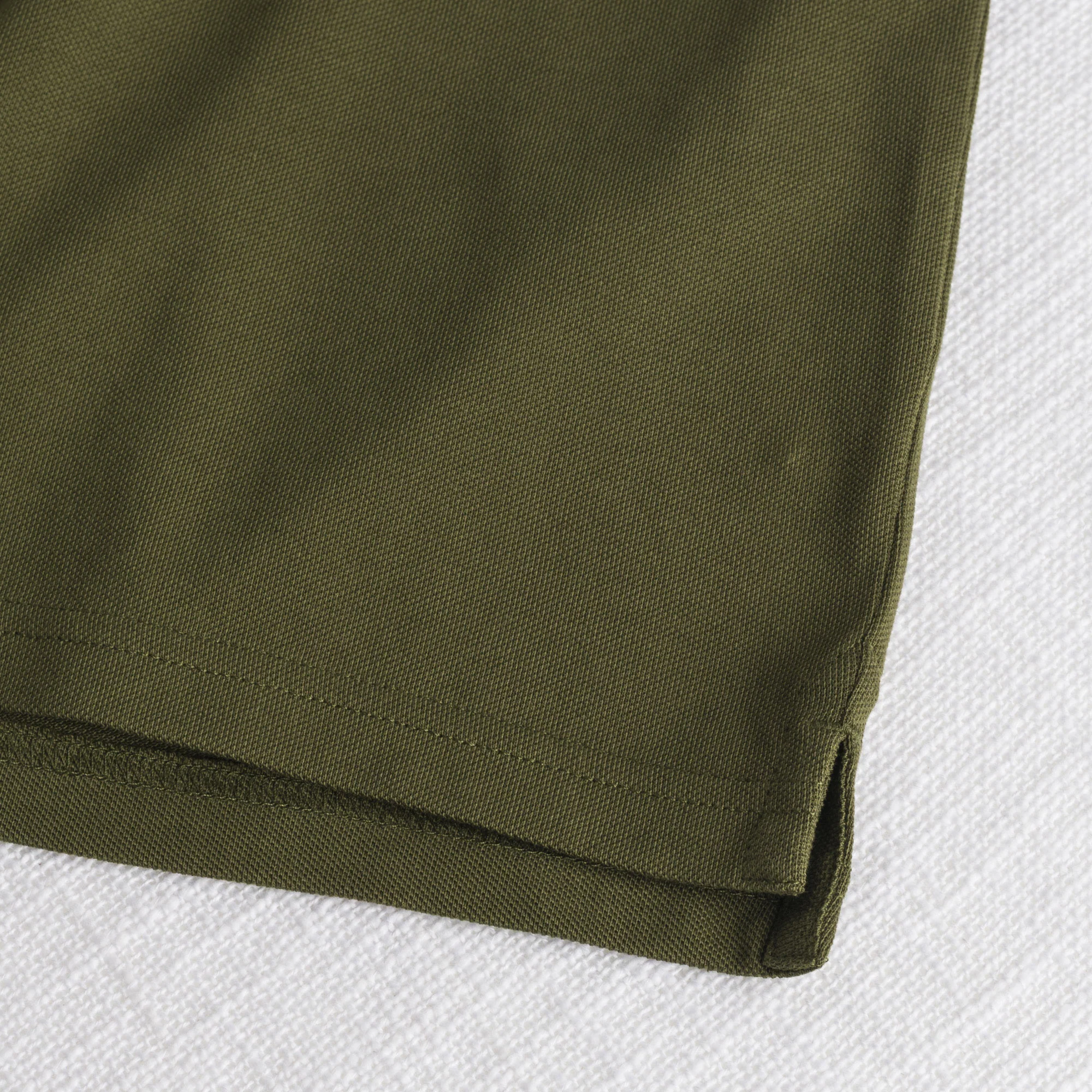 Polo 100% cotone piquet - Dark Olive - Image 4