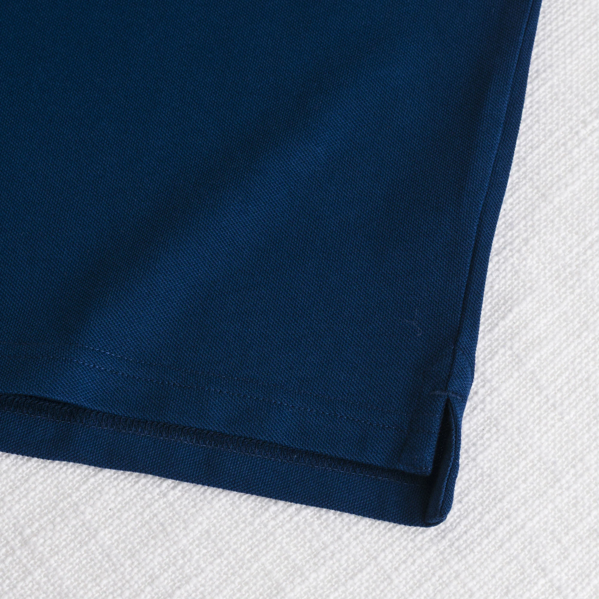 Polo 100% cotone piquet - Deep Blue - Image 4
