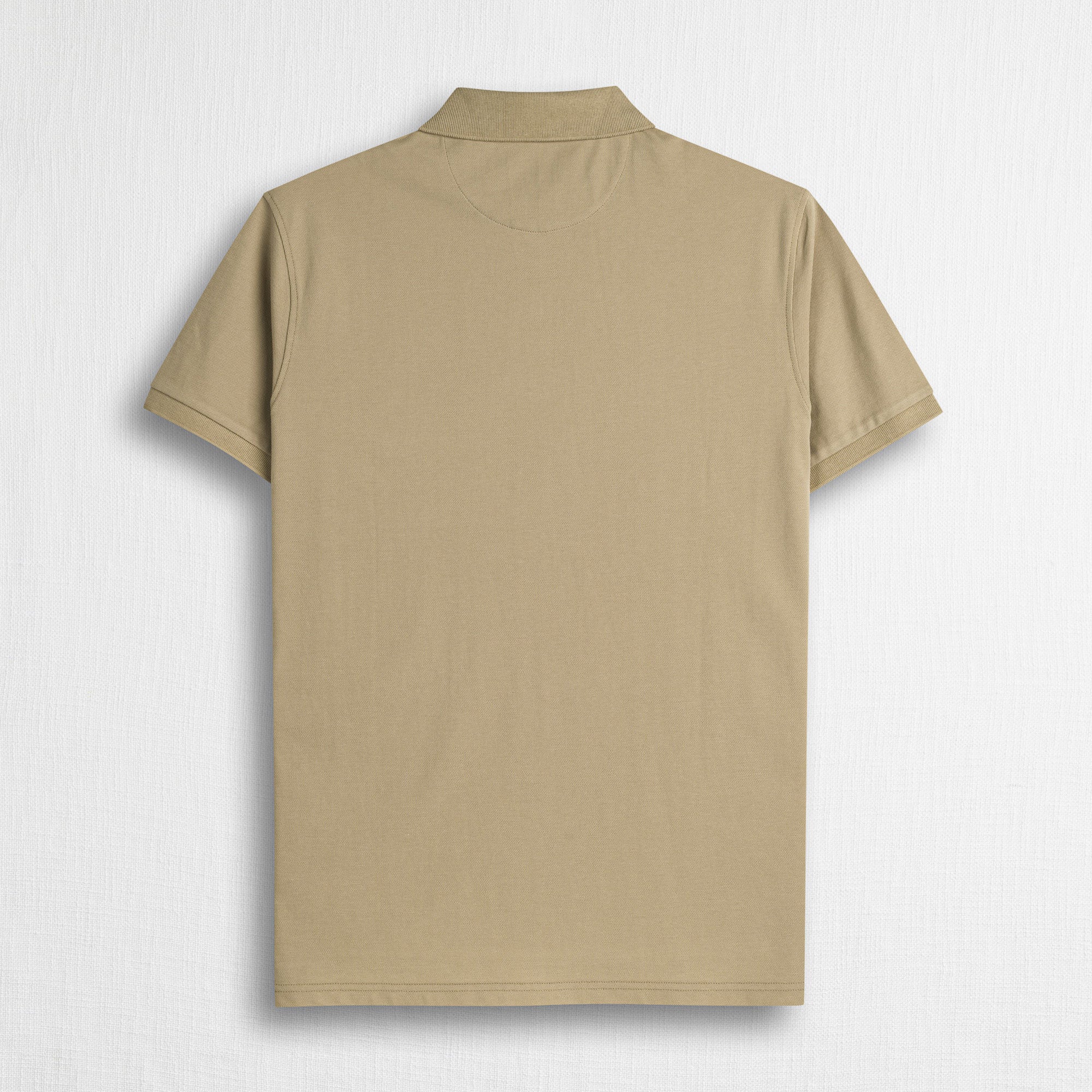 Polo 100% cotone piquet - Khaky - Image 2
