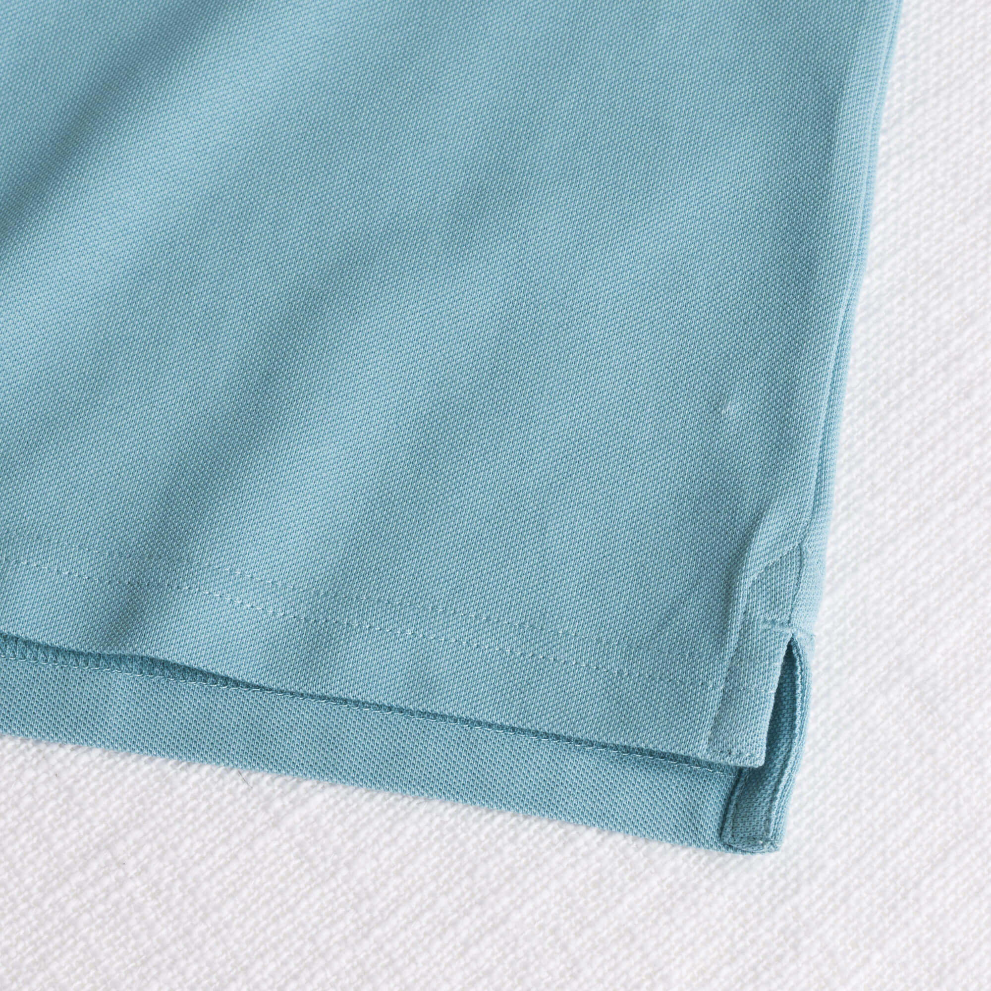 Polo 100% cotone piquet - Sky Blue - Image 4