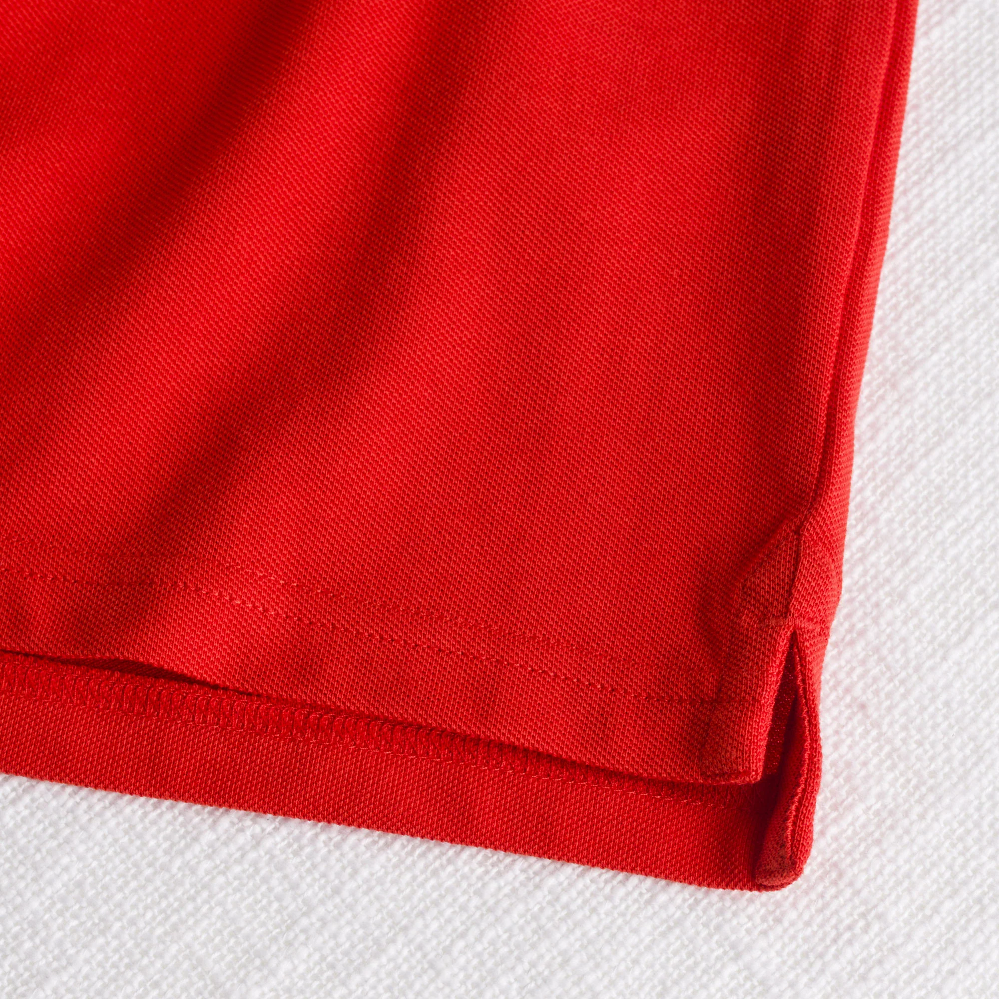 Polo 100% cotone piquet - Spice Orange - Image 4