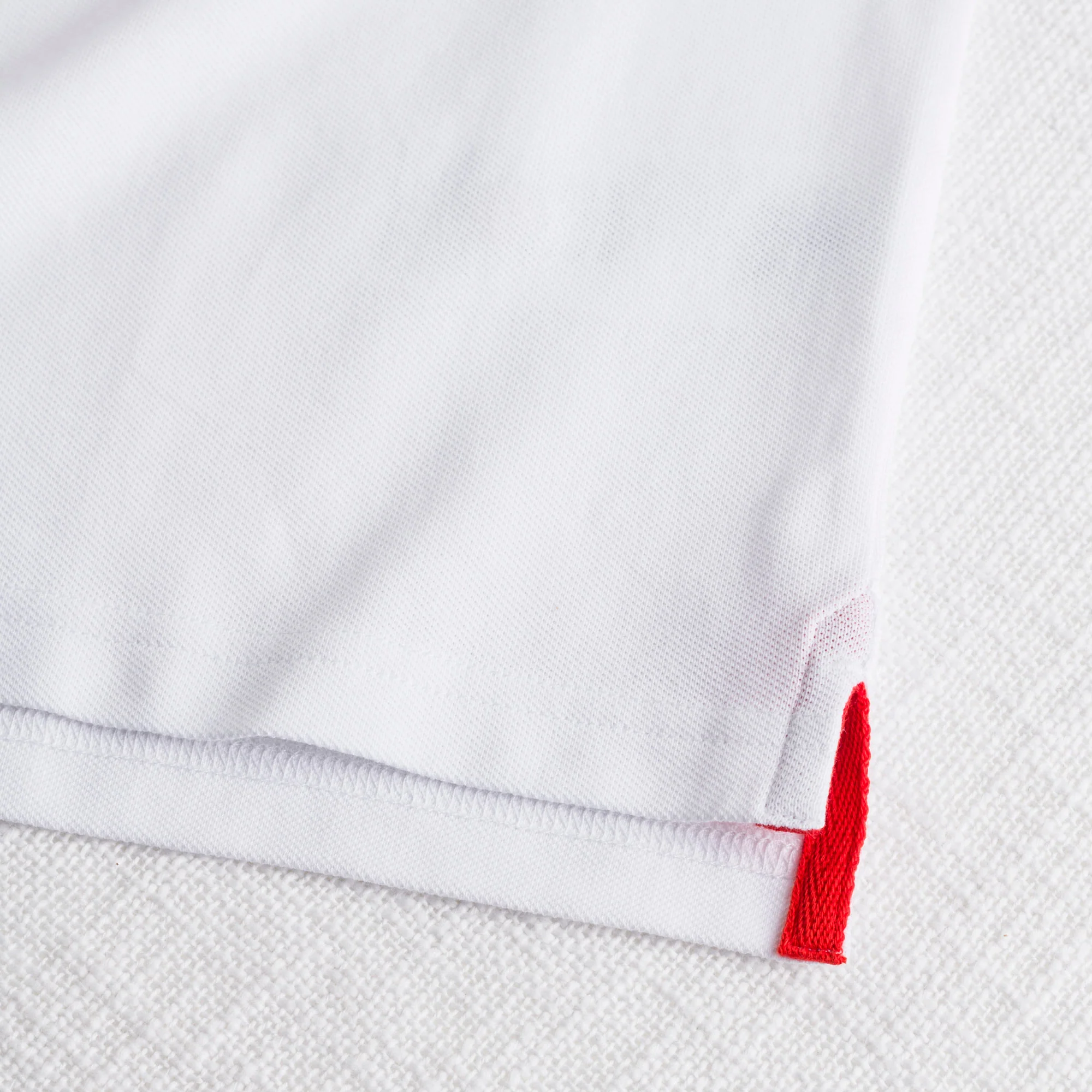 Polo cotone piquet stretch - White - Image 4