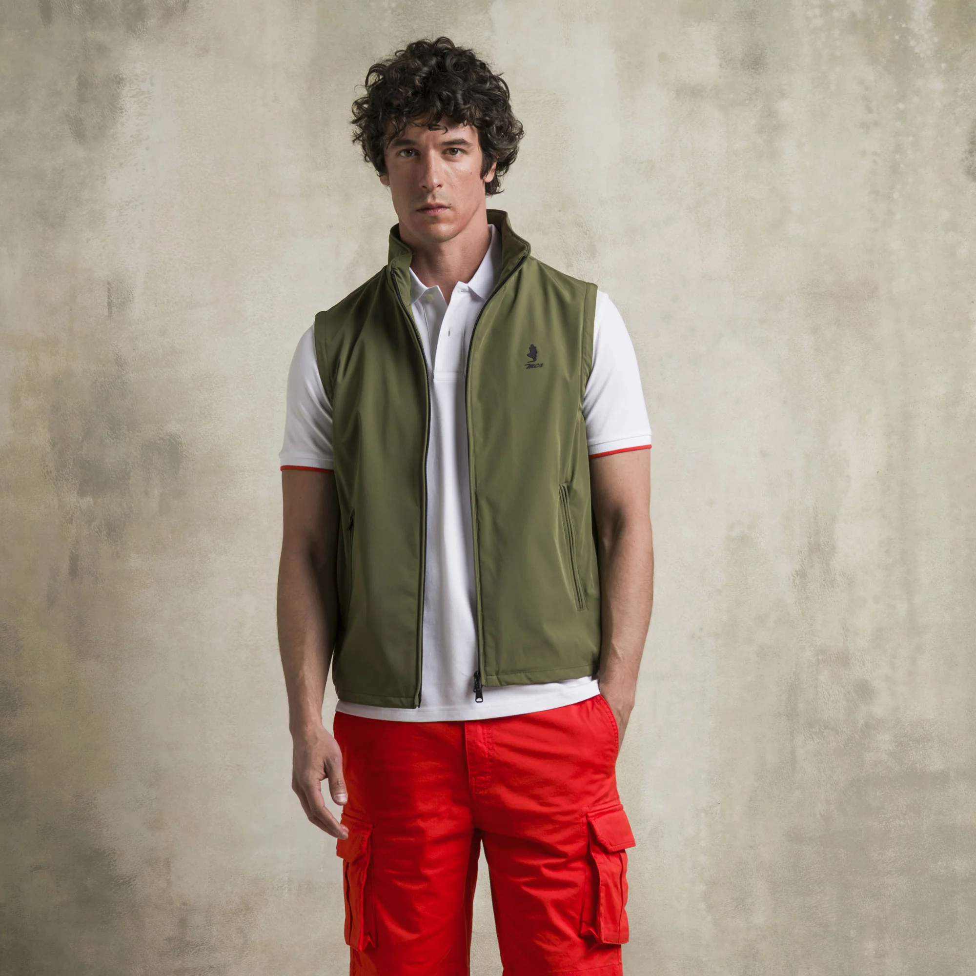 Polo cotone piquet stretch - White - Image 5